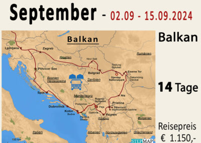 FBB 325 Balkan – Streifzug durch ex. Jugoslawien