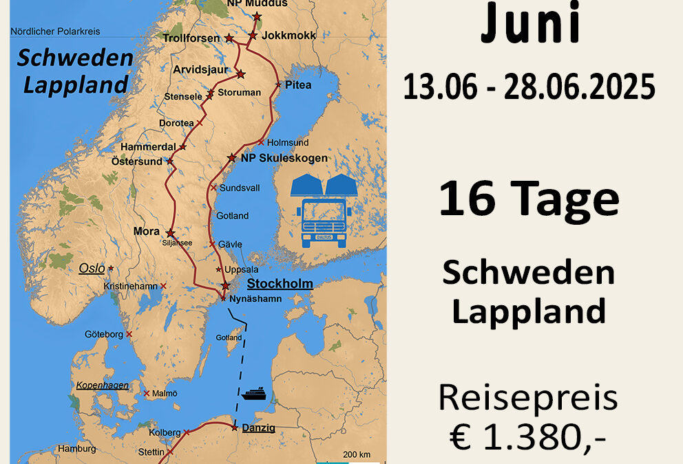 FBB 342 Schweden / Lappland