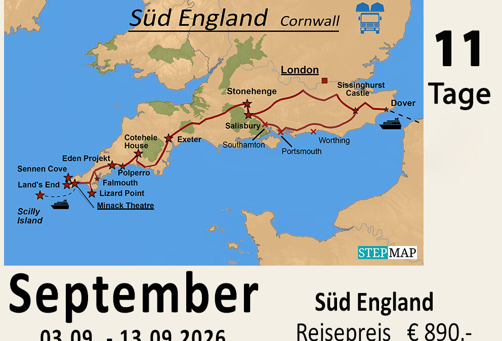FBB 346 Süd-England / Cornwall