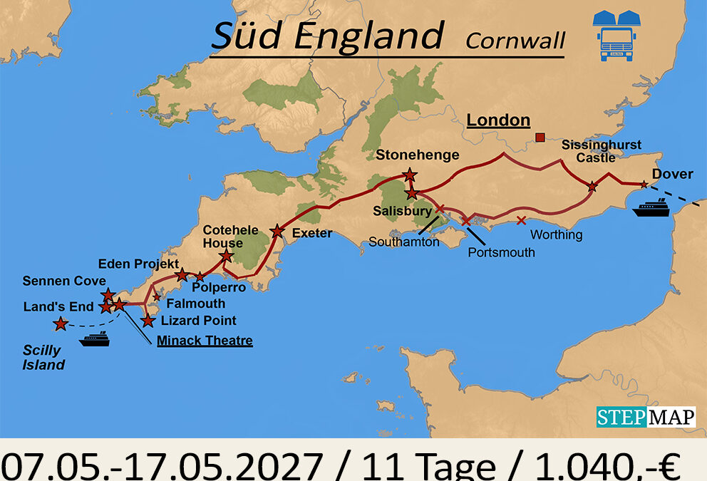 FBA 252 Cornwall / Süd-England