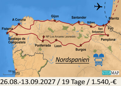 FBA 260 Nordspanien – Landweg